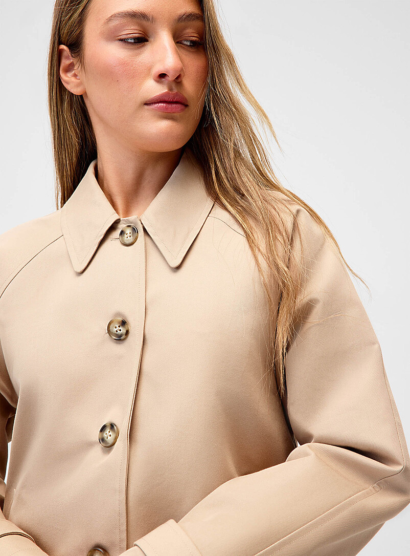 Loose twill trench coat product image 2