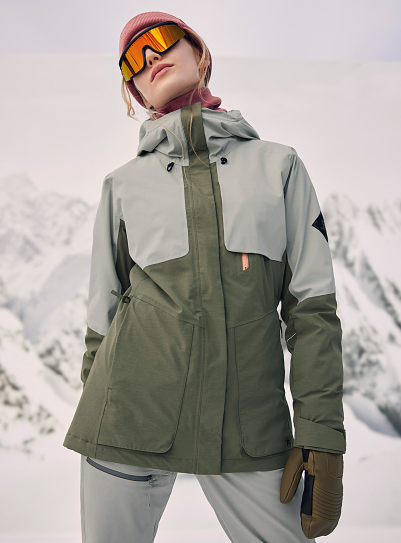 Salomon Green Proof insulated coat Regular fit for women