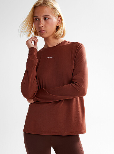 SHAKEout Core long-sleeve micro-mesh T-shirt