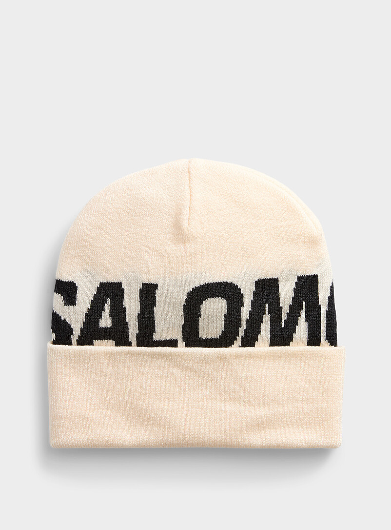 Hermitage jacquard logo cuffed tuque | Salomon | Tuques