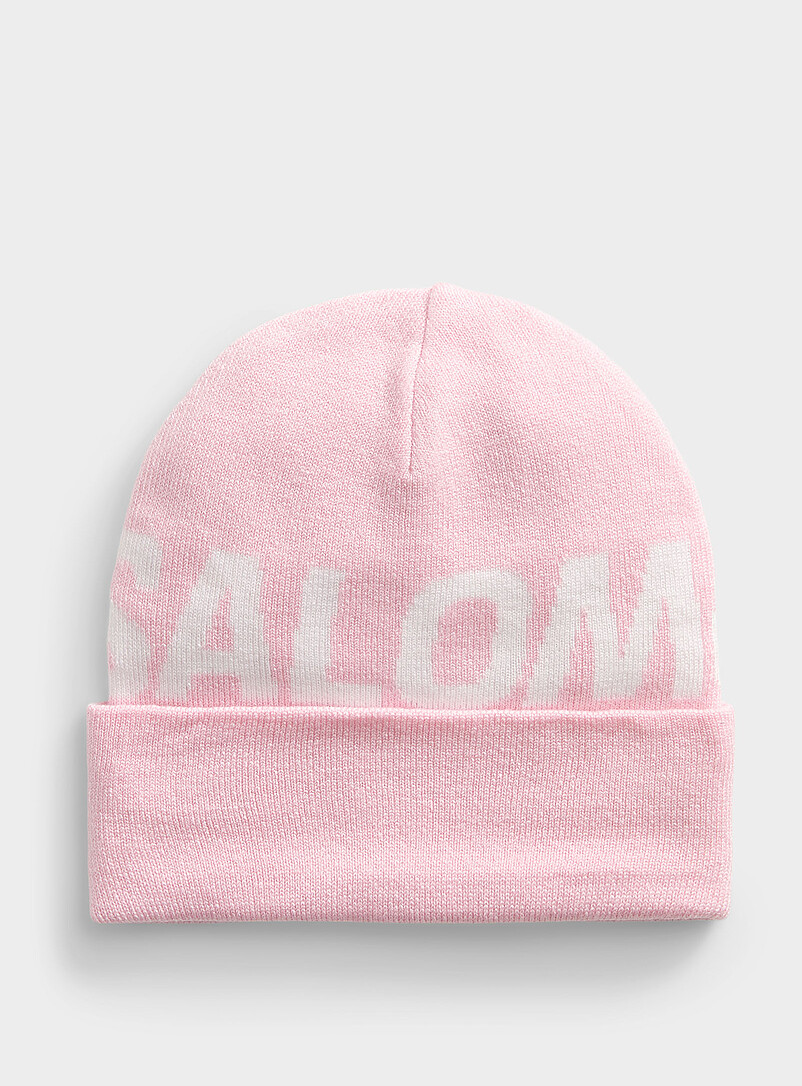 Hermitage jacquard logo cuffed tuque | Salomon | Tuques