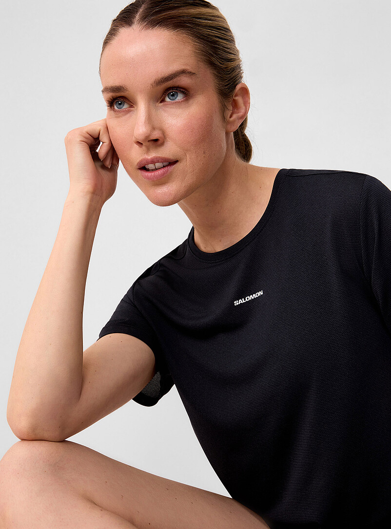 SHAKEout micro-mesh casual T-shirt product image (primary)