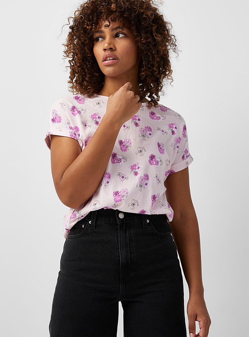 Organic cotton button-back tee | Twik 