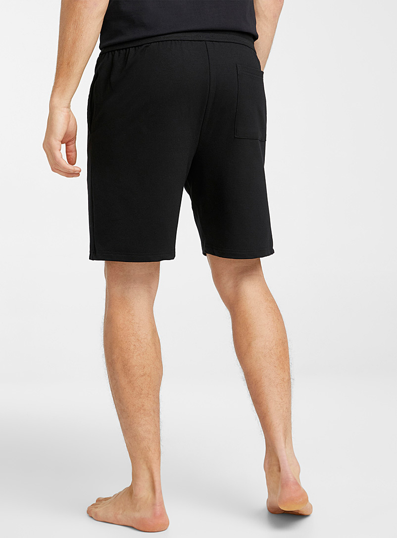 Le 31 Oxford Recycled polyester lounge Bermudas for men