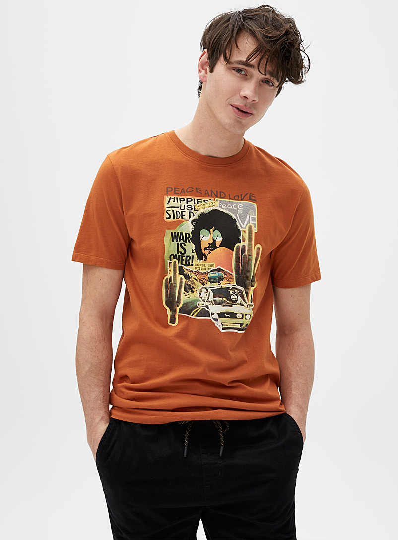 Le 31 Toast Geek nostalgia organic-cotton T-shirt for men