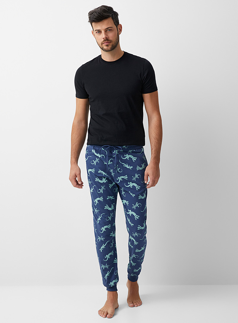 Tropical Palm Lead Island Print Men's Joggers