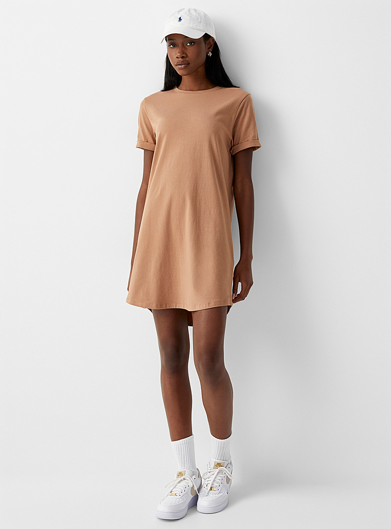 Twik Sand Organic cotton straight-fit T-shirt dress for women