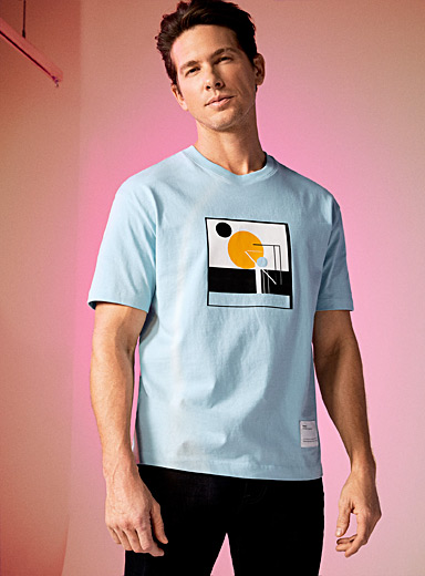 Le 31 Lime Green AI illustration T-shirt for men
