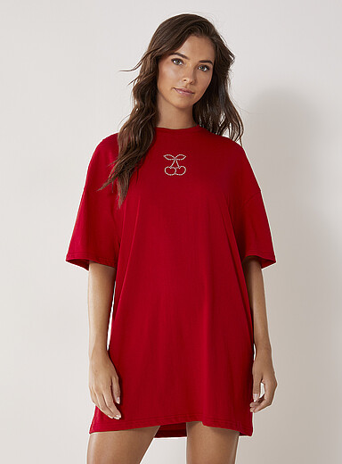 Nuisette T-shirt De Nuit Taille 36/38 – Jaune – Occasion En Très Bon état