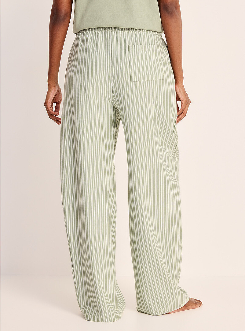 Miiyu Assorted Green Soothing tone pattern pyjama pant for women