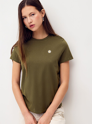 Little embroidery tee <b>Relaxed fit</b>