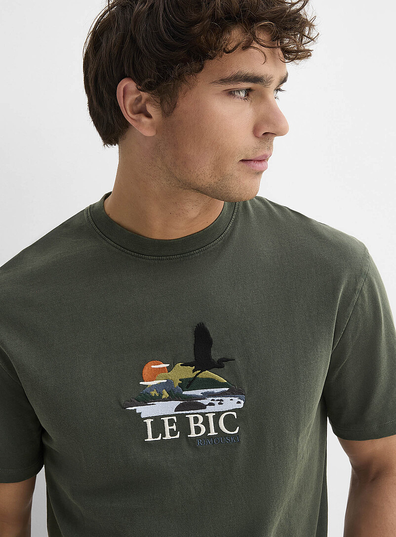 Le 31 Tokyo Great outdoors T-shirt <b>Comfort fit</b> for men