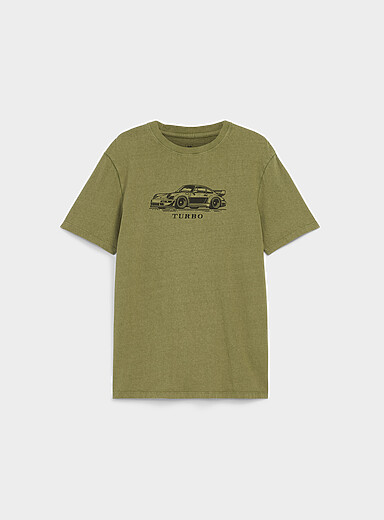 Printed faded jersey T-shirt <b>Standard fit</b>