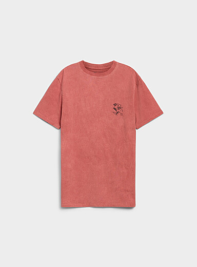 Printed faded jersey T-shirt <b>Standard fit</b>