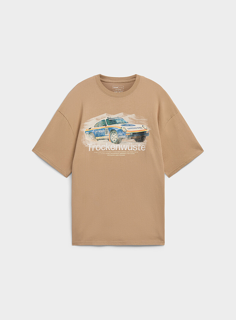 Vintage car washed graphic T-shirt Oversized fit | Djab | Shop