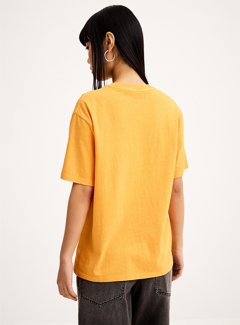 Twik Matcha Printed washed T-shirt <b>Oversized fit</b> for women