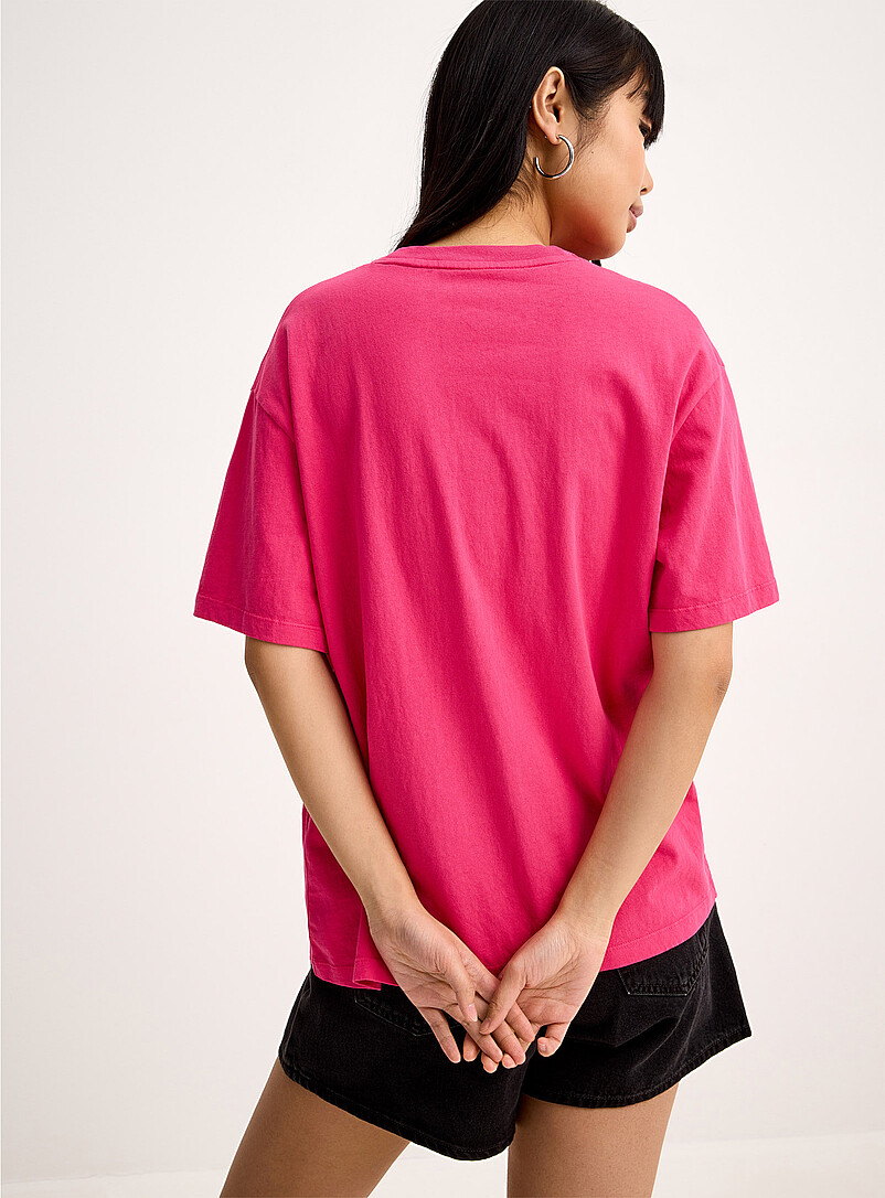 Twik Matcha Printed washed T-shirt <b>Oversized fit</b> for women
