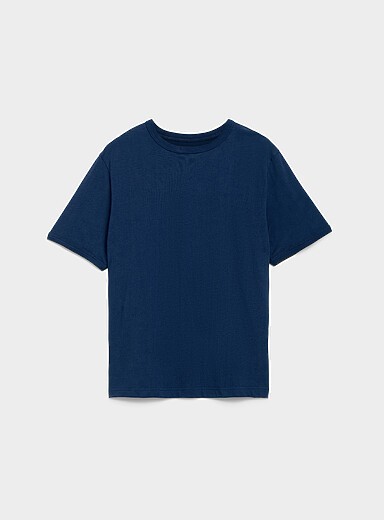 Monochrome ringer T-shirt <b>Retro fit</b>