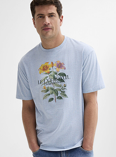 Botanical T-shirt Comfort fit <b>Circular manufacturing</b>