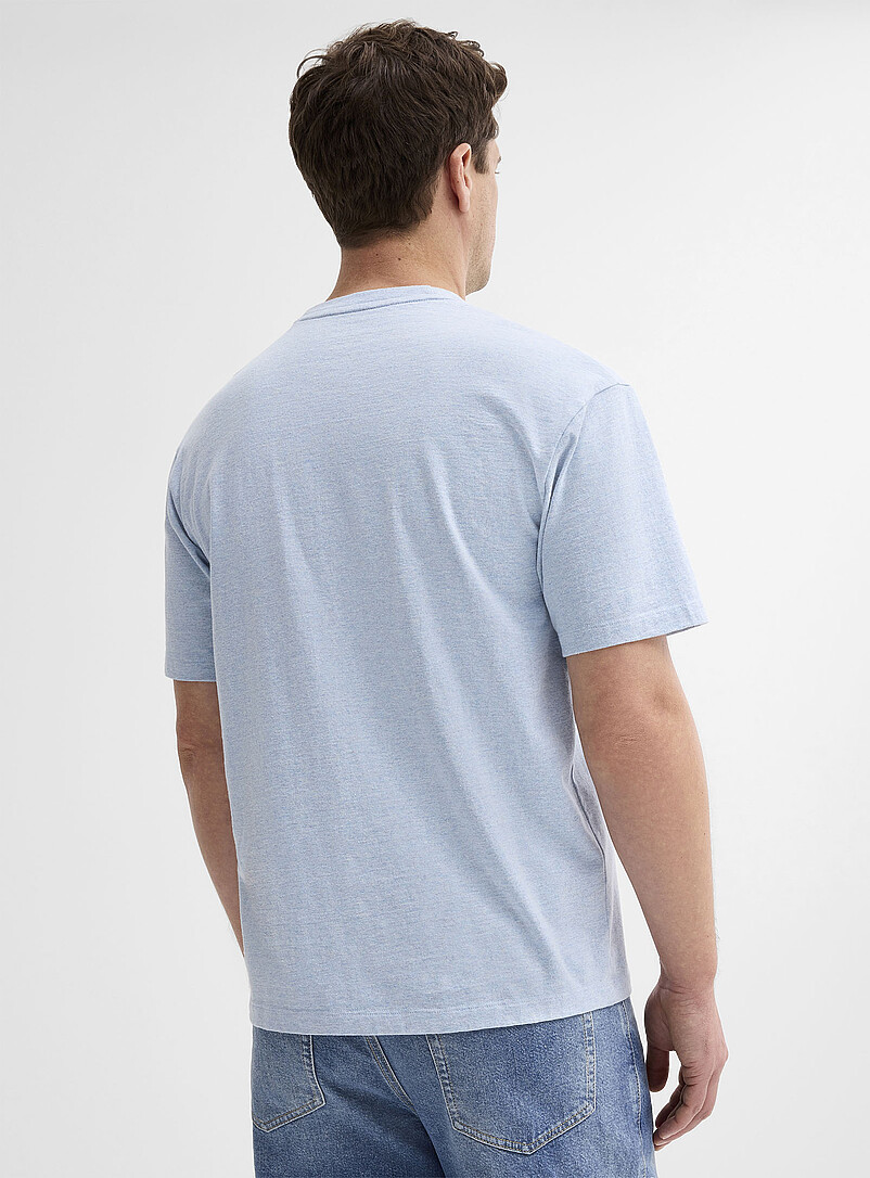 Le 31 Off White Botanical T-shirt Comfort fit <b>Circular manufacturing</b> for men