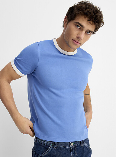 Ringer T-shirt <b>Retro fit</b>