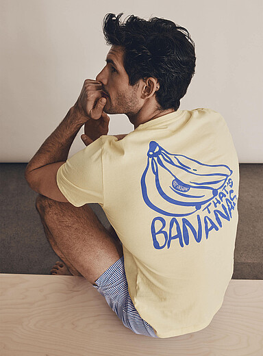 Le t-shirt imprim&eacute; petit-d&eacute;jeuner