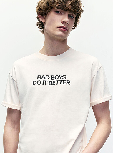 Le t-shirt message <b>Coupe confort</b>