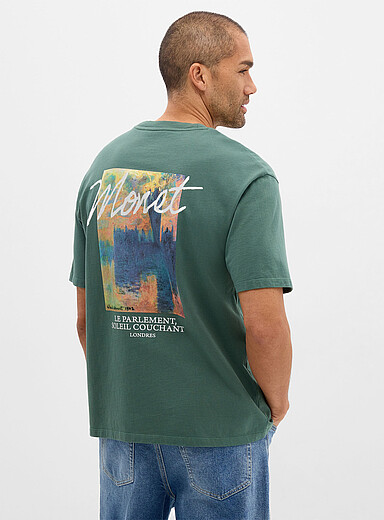 Le t-shirt art impressionniste Coupe confort <b>Collection En hommage &agrave; Claude Monet</b>
