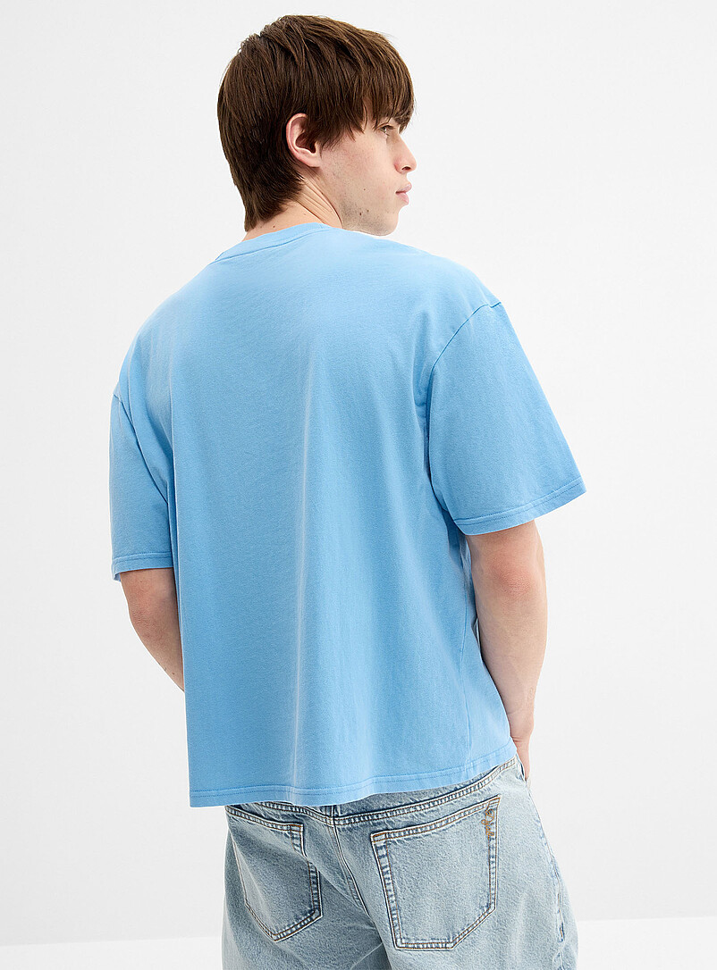 Peachskin washed crew-neck T-shirt DJAB 101 Oversized fit | Djab