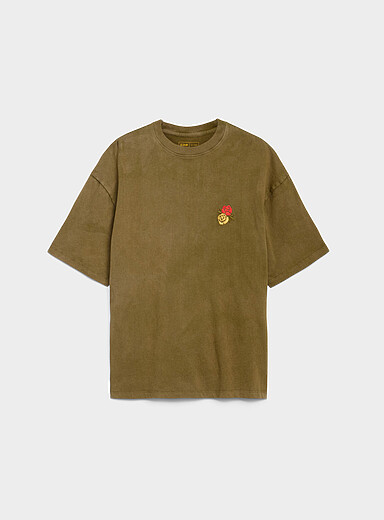 Le t-shirt ample broderie <b>Coupe ample</b>