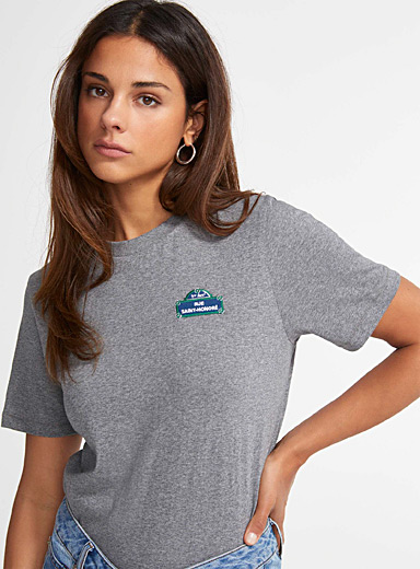 Buy NENCY Women's Printed Regular Fit Short Sleeves Cotton T-Shirt