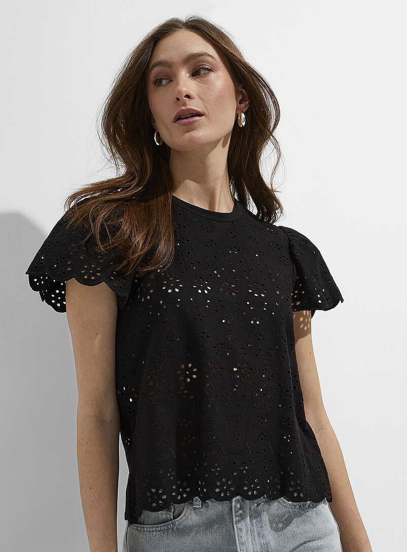 Broderie Anglaise Tee