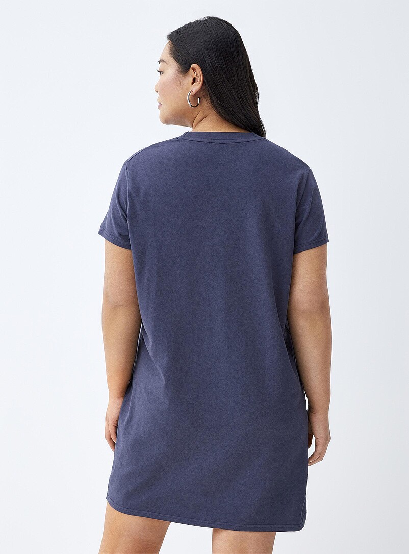 Organic cotton T-shirt dress product image 2