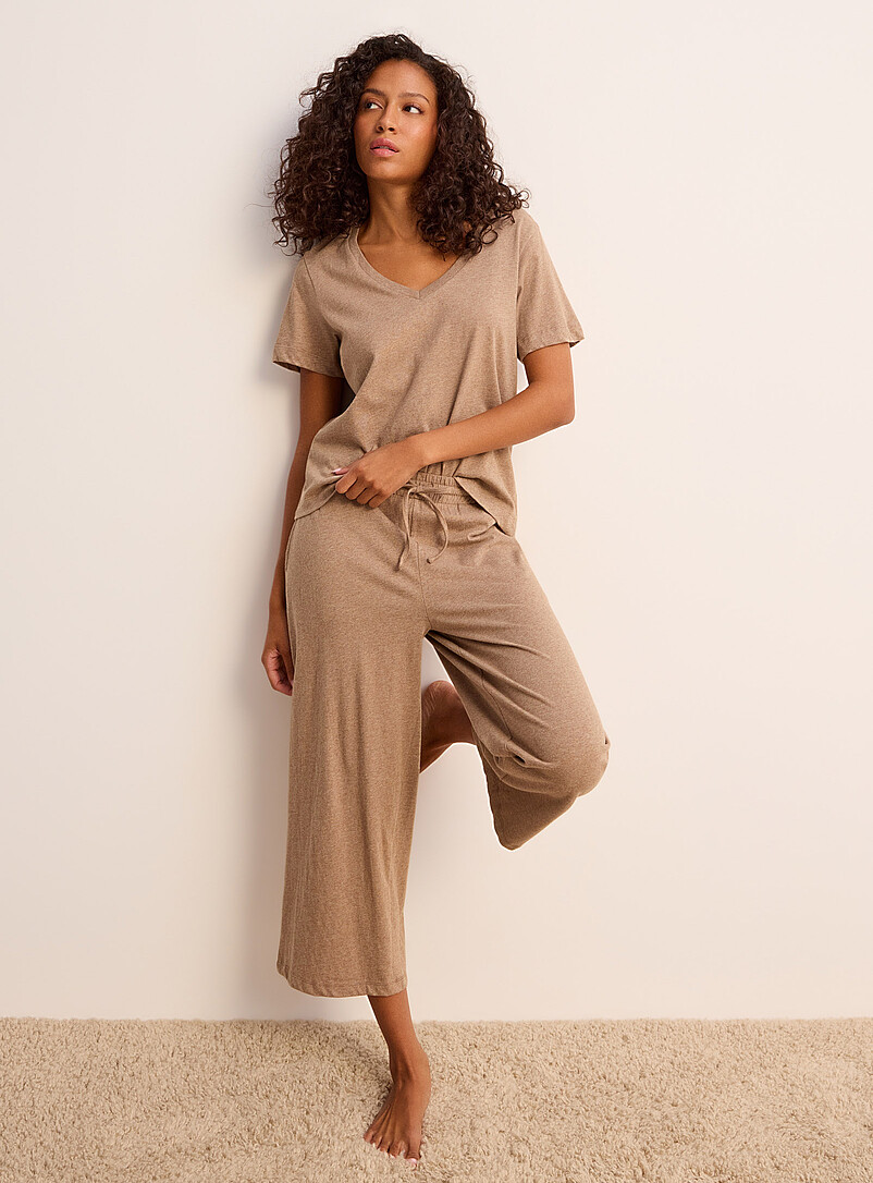 Soothing Tone Pyjama Capri Pant