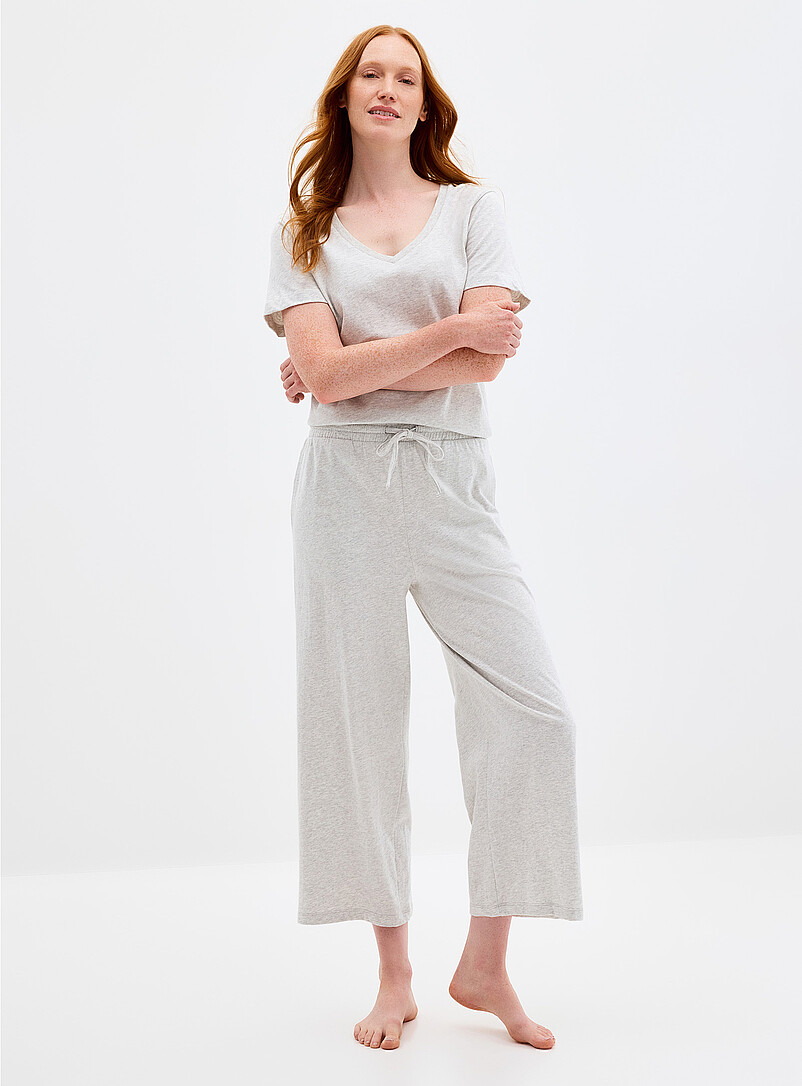 Soothing Tone Pyjama Capri Pant