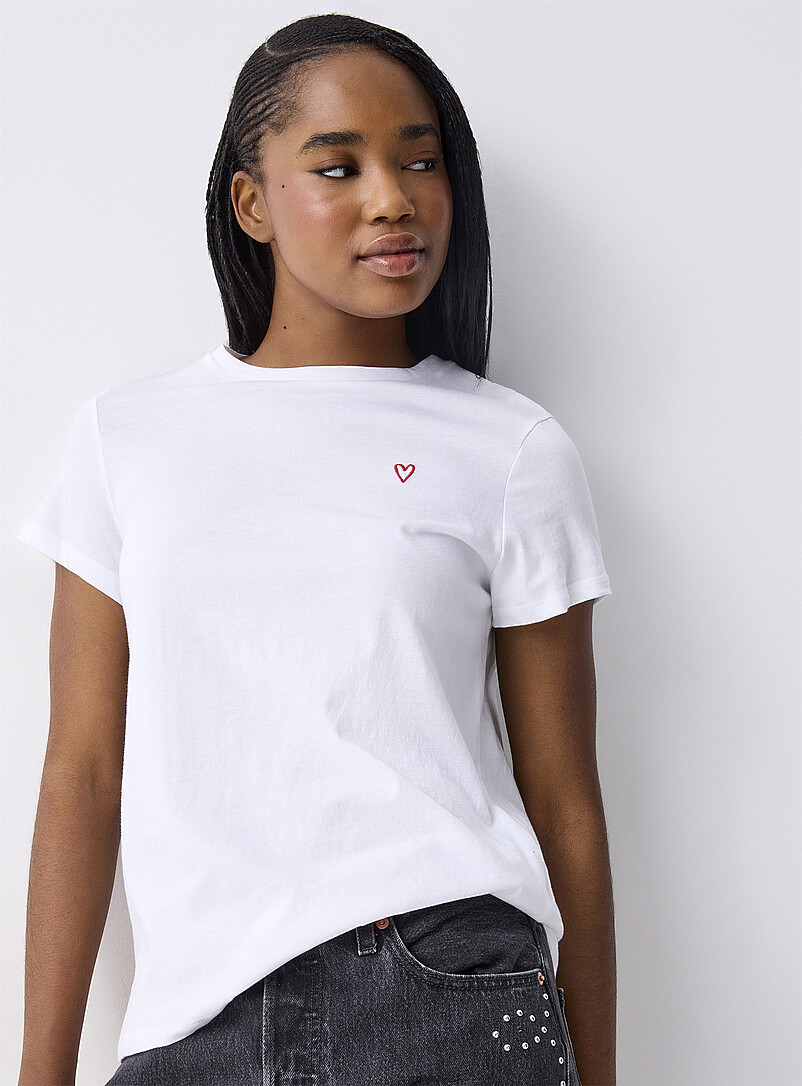 Little embroidery tee Relaxed fit product image (primary)