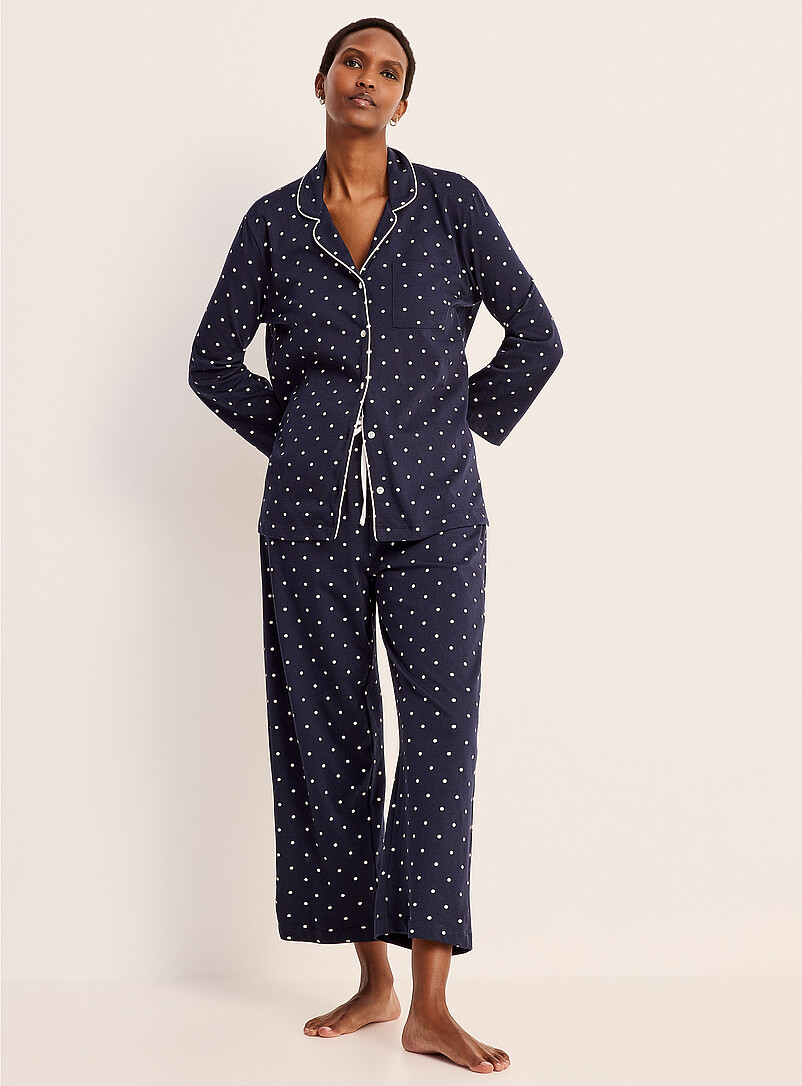 Comfortable trimmed pyjama set product image 2