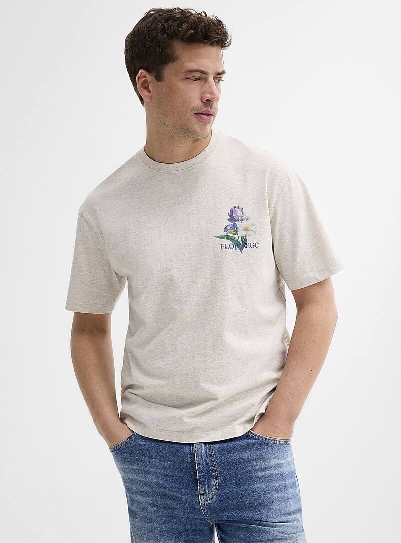Botanical T-shirt Comfort fit Circular manufacturing product image 2