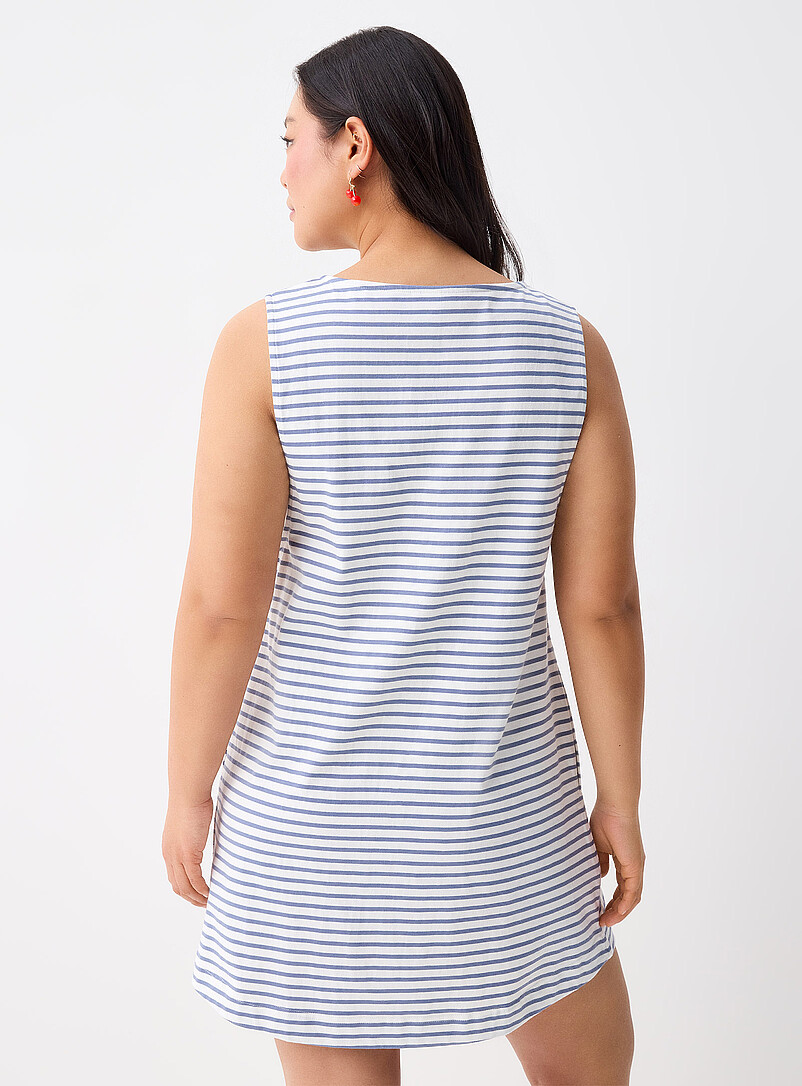 Striped jersey dress product image 3