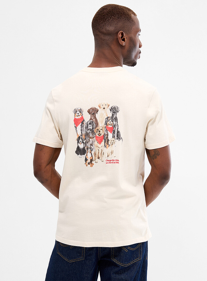 Friendly dog T-shirt Standard fit In support of the Mira Foundation product image (primary)
