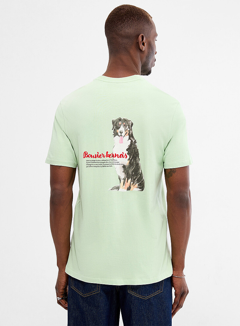 Friendly Dog T-Shirt Standard Fit In Support Of The Mira Foundation