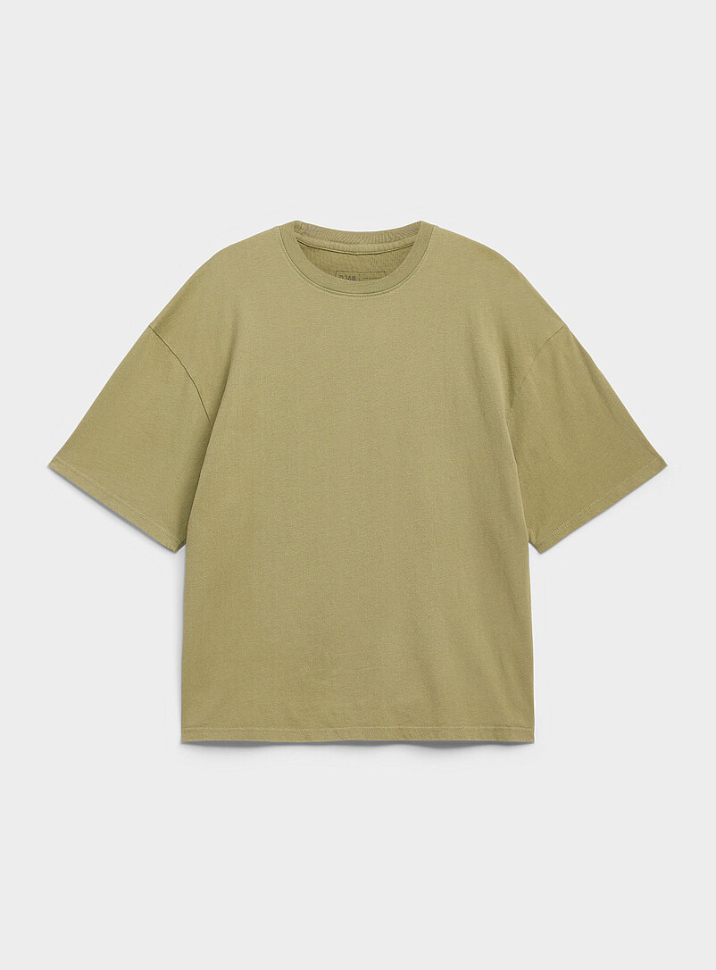 Peachskin washed crew-neck T-shirt DJAB 101 Oversized fit product image (primary)