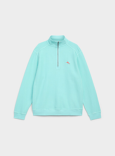 Montego zip-neck sweatshirt
