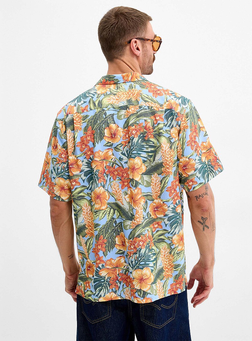 Tropical garden fluid shirt product image 2
