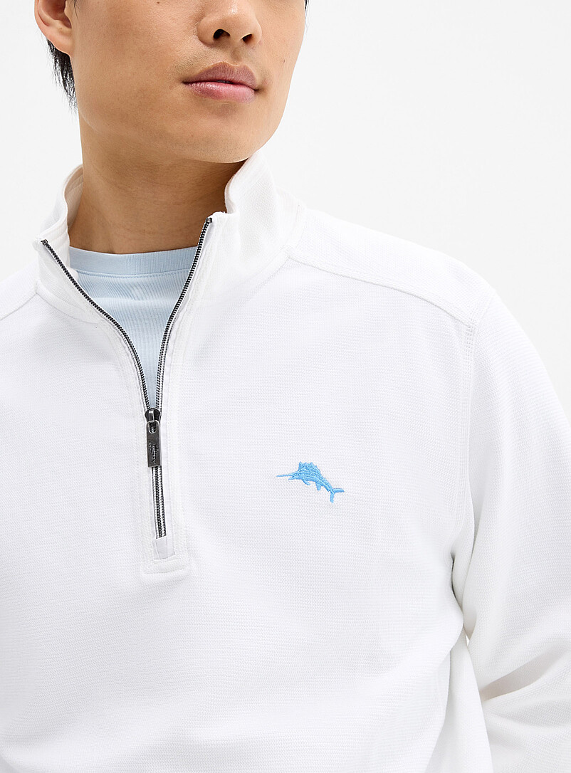 Montego zip-neck sweatshirt product image 2