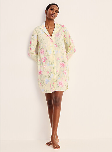 Gentle blooms lightweight nightshirt