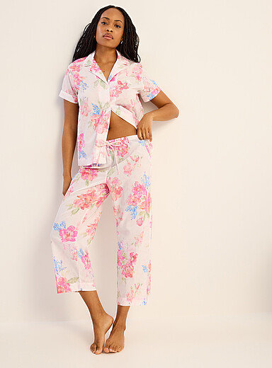 Floral passion lightweight pyjama set