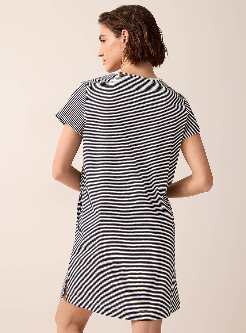 Pinstriped pocket sleep tee product image 3