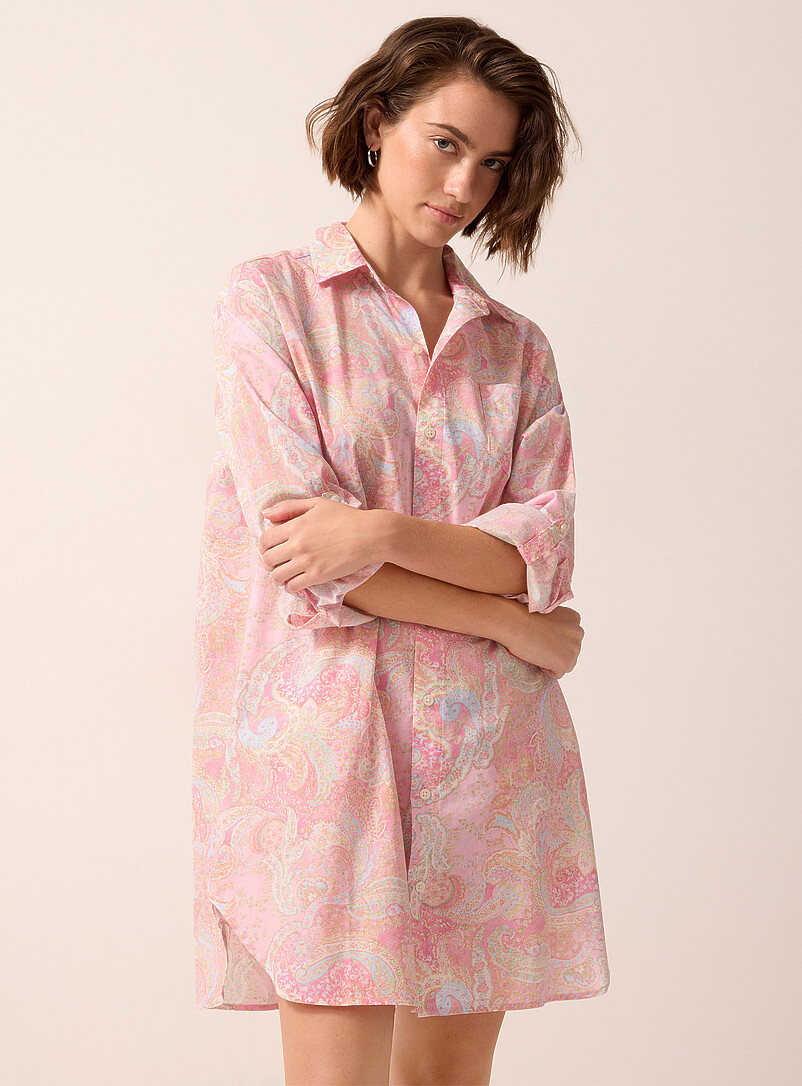 Floral Paisley Flowy Nightshirt