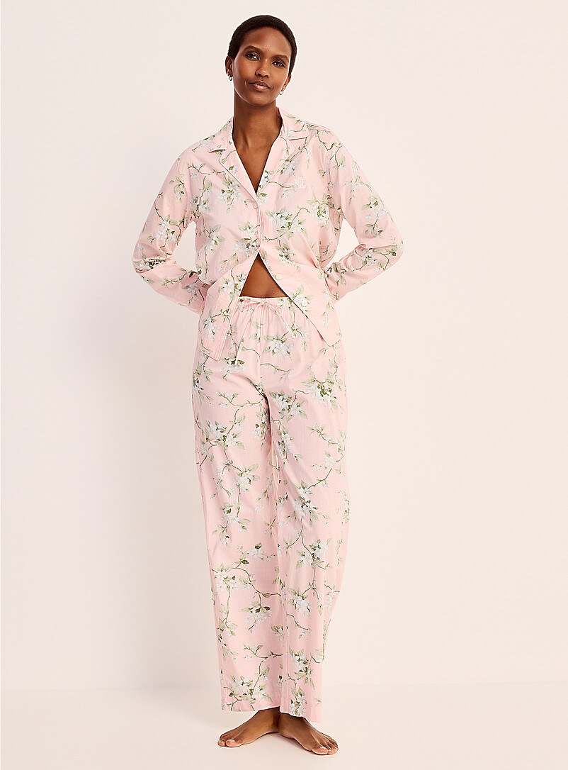 Soothing Flowers Pink Pyjama Set